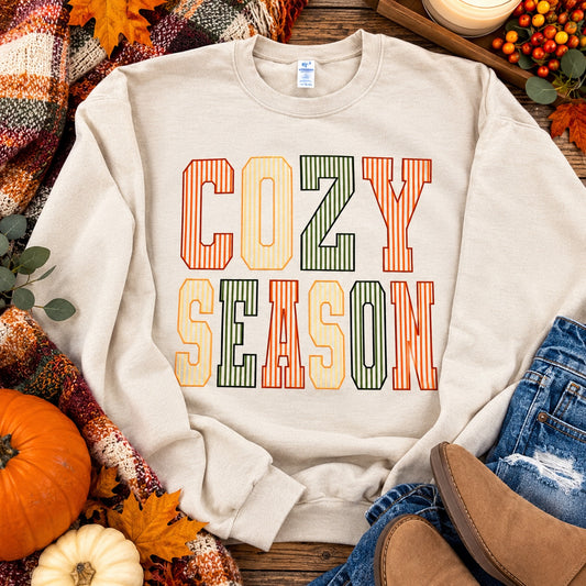 Preorder: Cozy Season Graphic Crewneck Sweatshirt